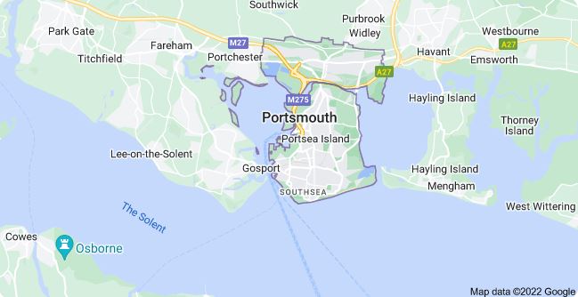 map of Portsmouth