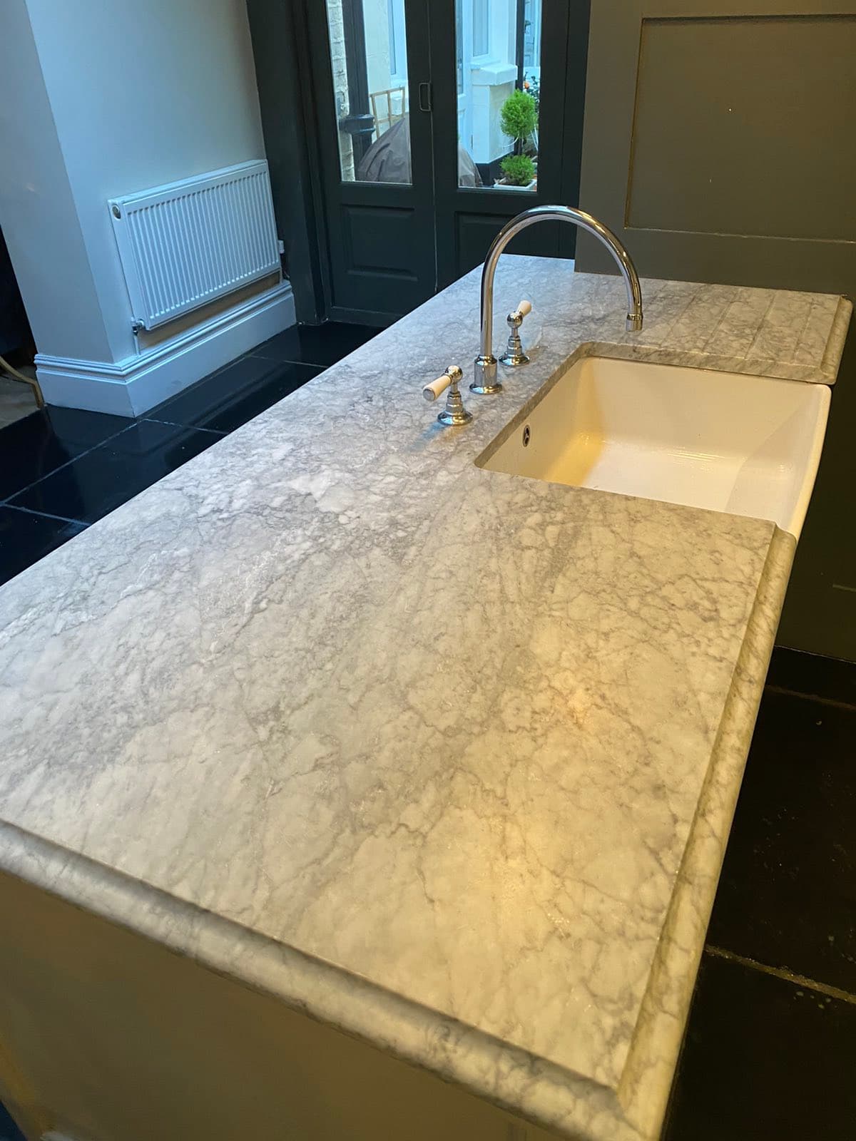 Clean marble worktop in Guildford