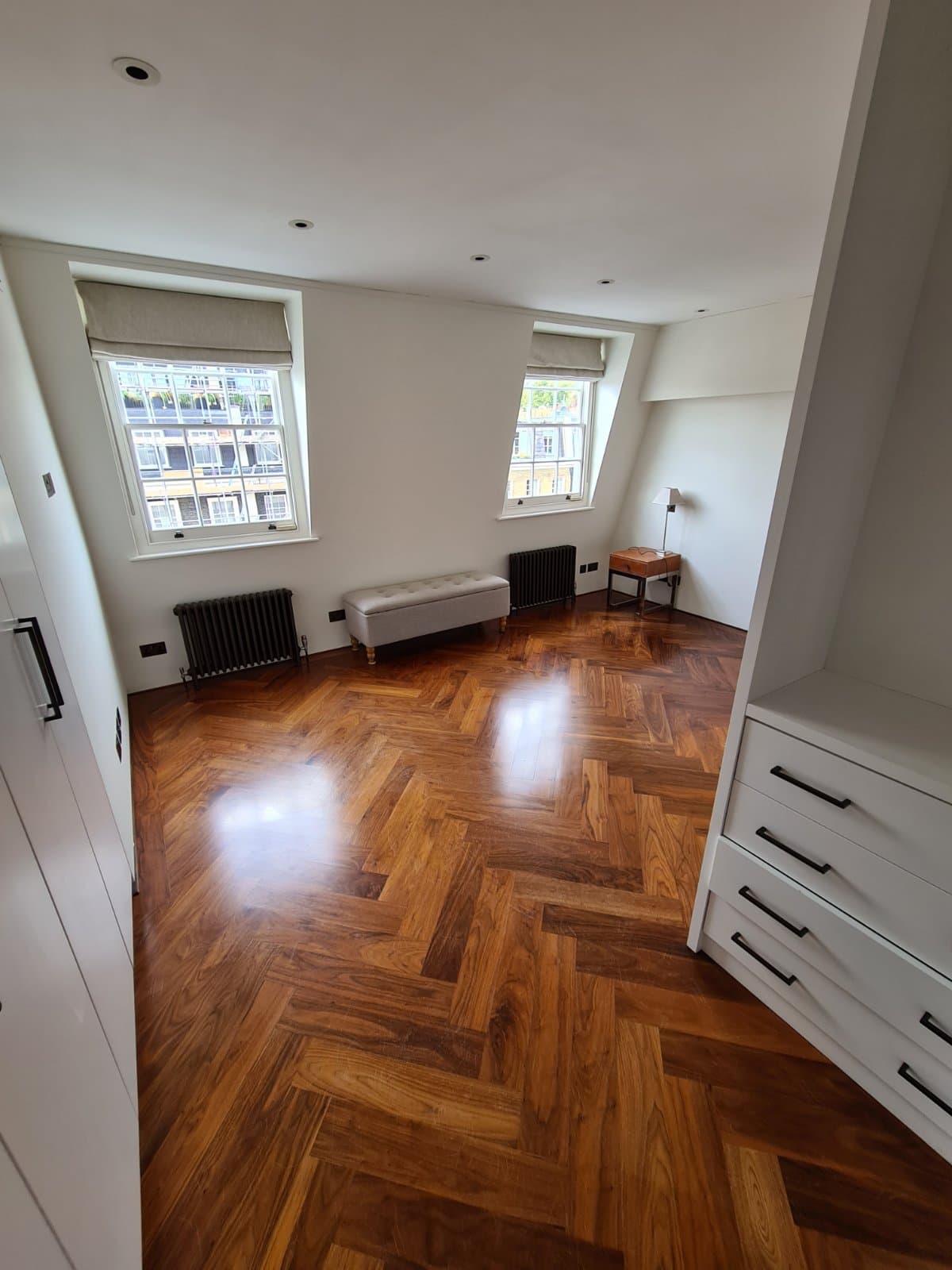sanded parquet floor in Portsmouth